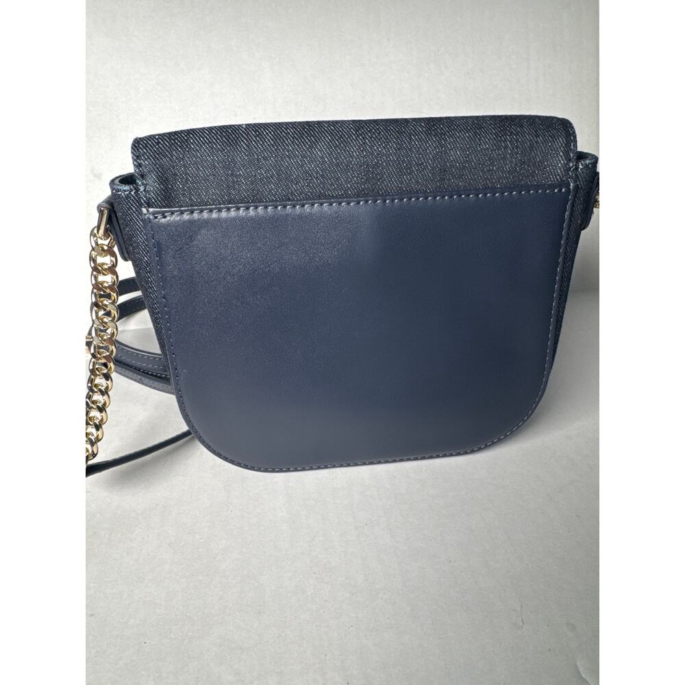 Michael Kors signature blue denim half dome crossbody bag and wallet - Picture 8 of 16